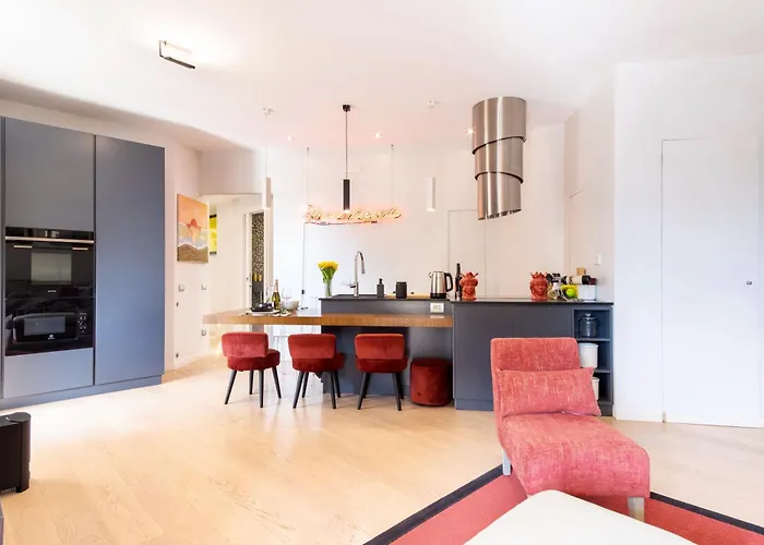 דירה Elegantis Penthouse In The Heart Of With Private Terrace And View